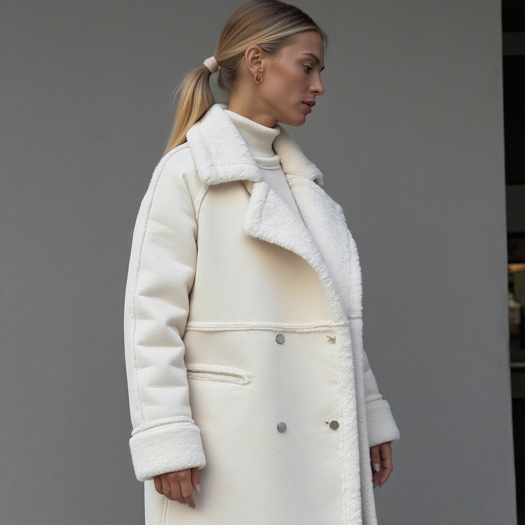 Heleyna | Cappotto invernale in suede