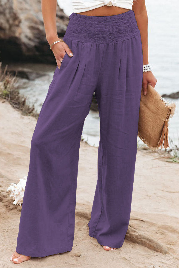 Valoria | Pantaloni casual con gamba larga