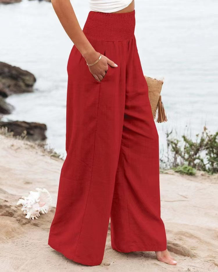 Valoria | Pantaloni casual con gamba larga