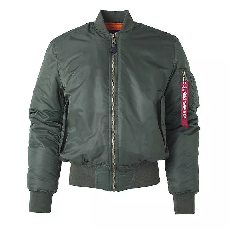 Azemar | Giacca bomber unisex di alta qualità con zip
