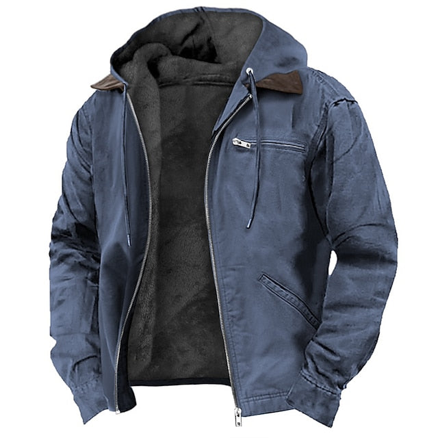 Owenn | Giacca outdoor moderna per uomo con cappuccio e cordino