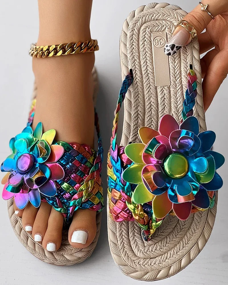 Naomi | Sandali alla moda con fiori